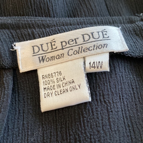 NEW DUE per DUE 100% silk skirt - Picture 9 of 9